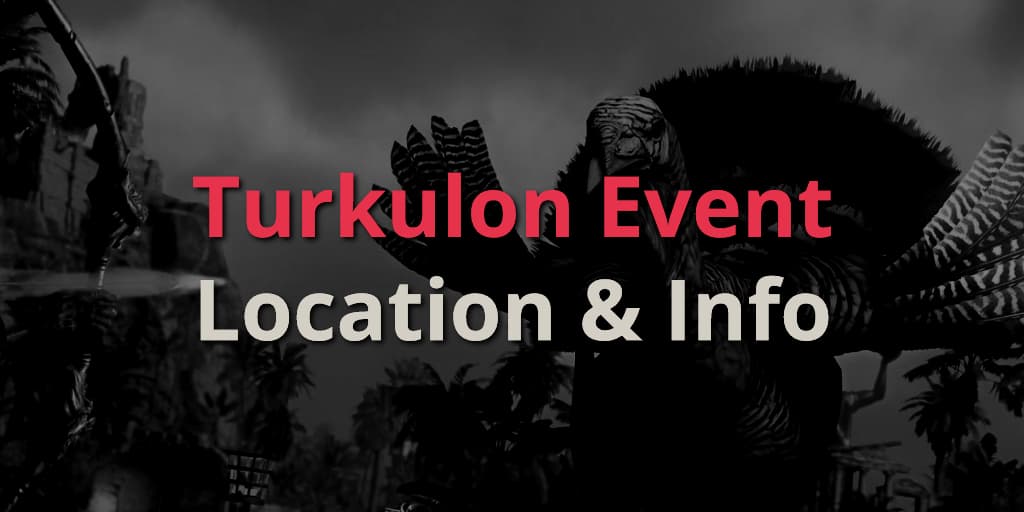 New World Turkey Terror Event - Giant Turkey Locations & Drops 