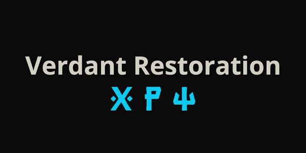 Verdant Restoration Puzzle - Glyphs Order