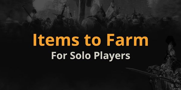 New World Items to Farm as a Solo Player